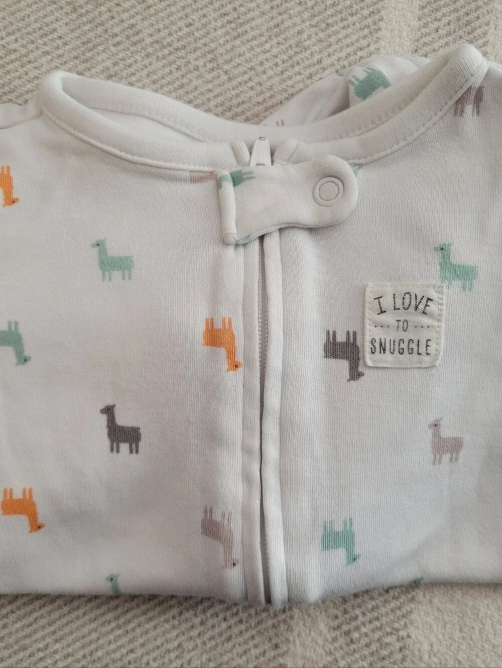 Lot Of 6 Footed Sleepers Pajamas Size 0-3 Months